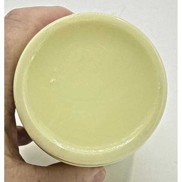 Vintage Glowing EAPG Heisey Tumbler Gold Winged Scrolls Custard Glass UG 8 Oz. - Picture 9 of 11